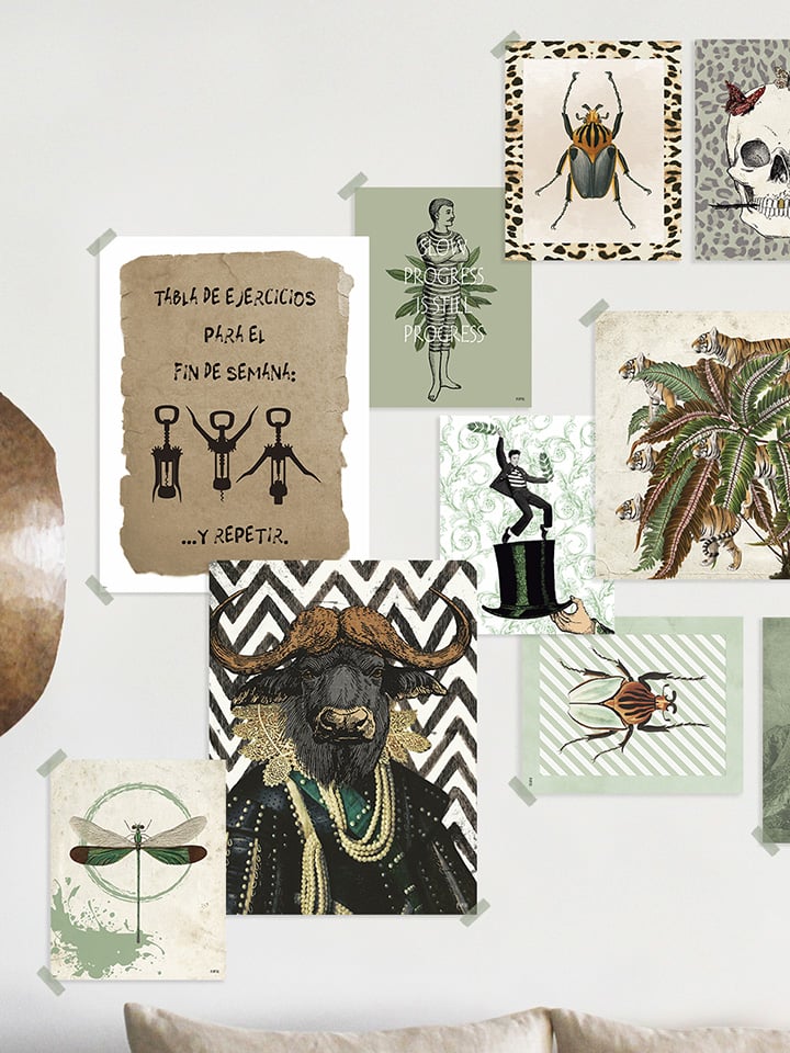 Lámina Libélula Verde - Imagen 2