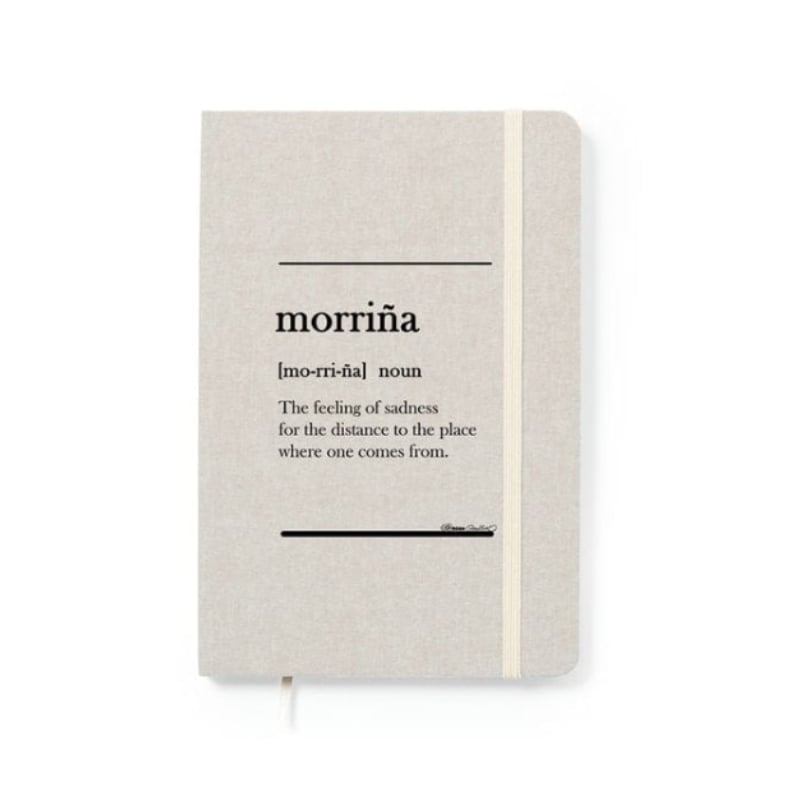 Libreta Cruda Morriña