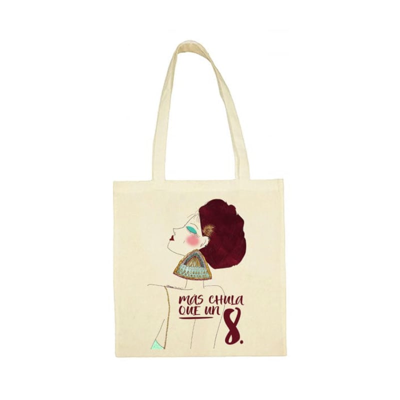 Tote bag Mas Chula Que Un 8 - Imagen 2