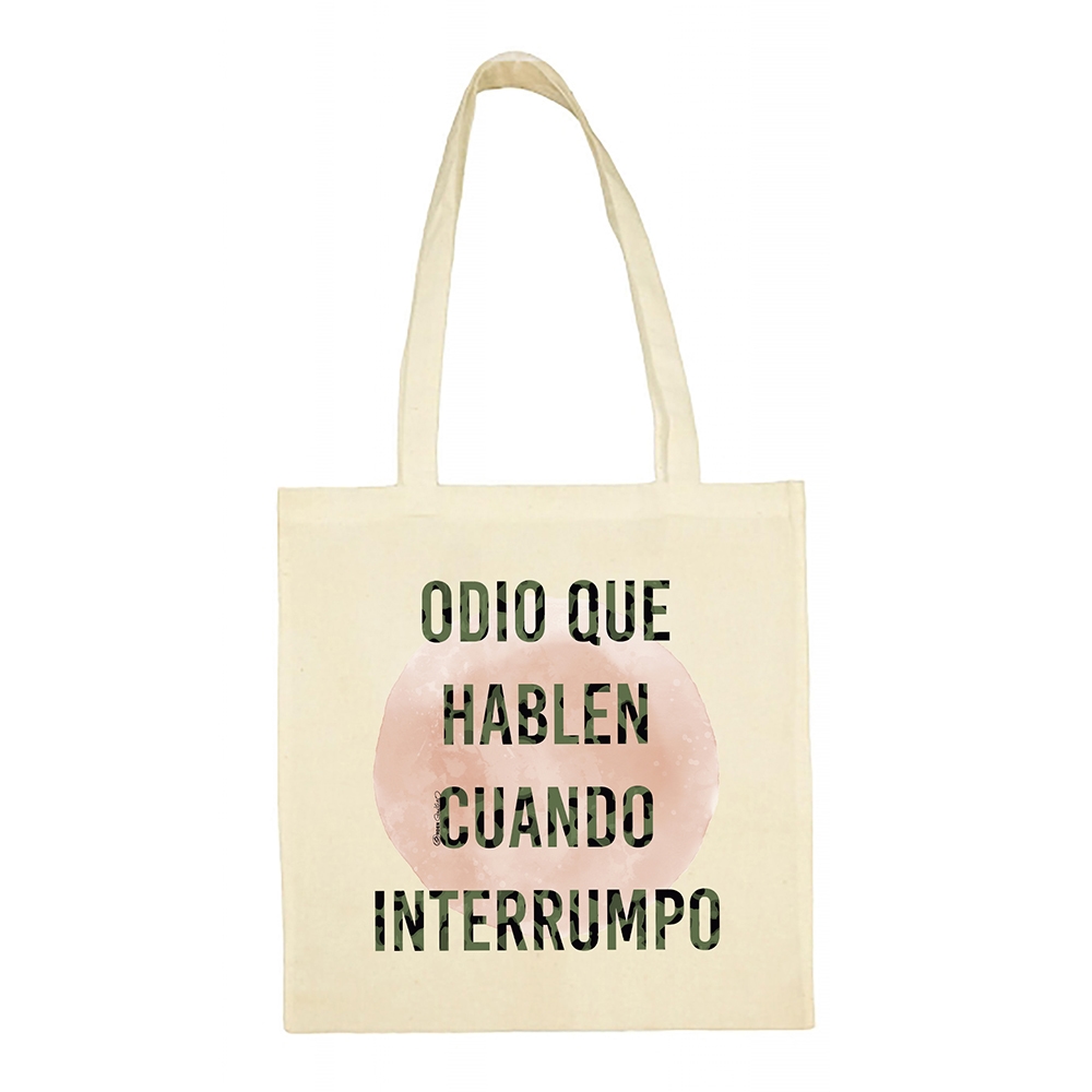 Tote Bag Odio Que Hablen - Imagen 2