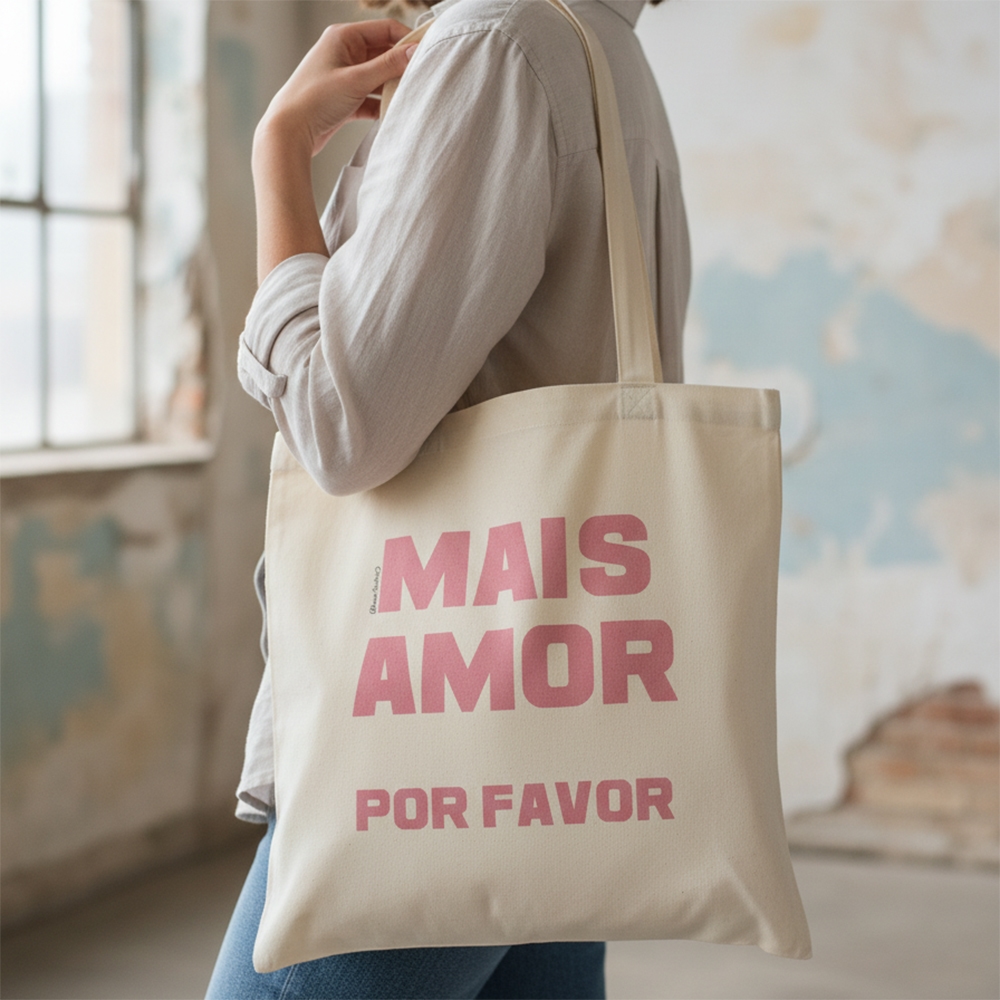 Tote Bag mais amor - Imagen 2