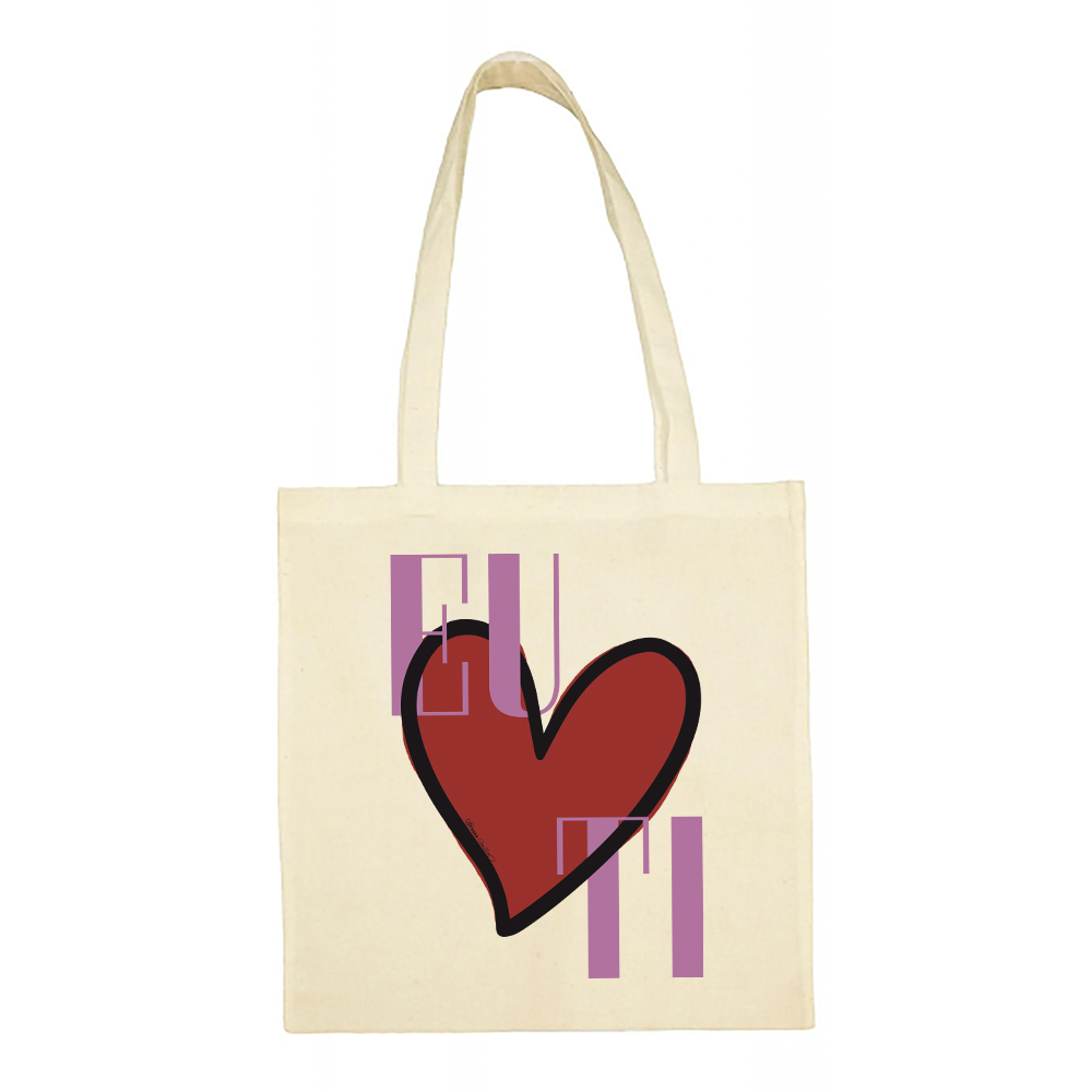 Tote Bag eu love ti