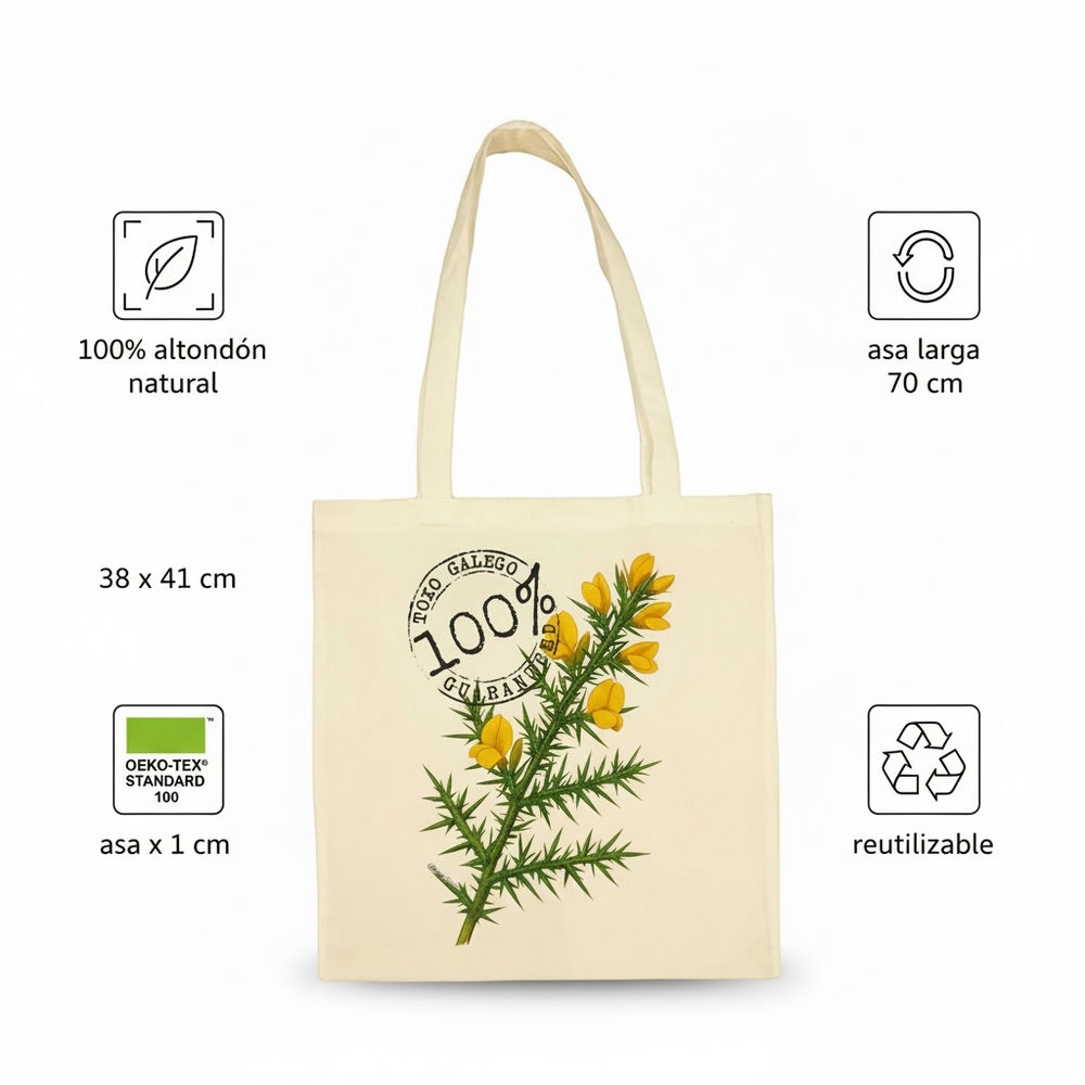 Tote Bag Toxo Galego Recreación - Imagen 2