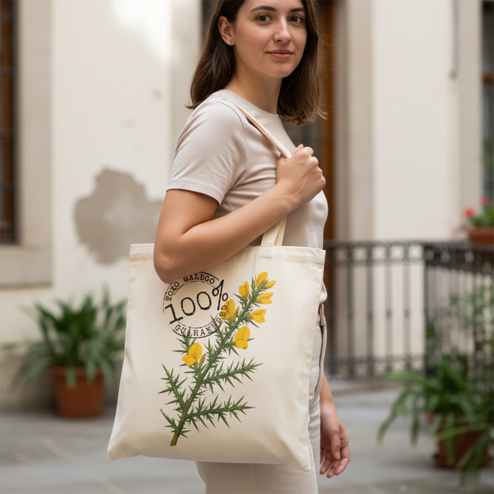 Tote Bag Toxo Galego Recreación - Imagen 4