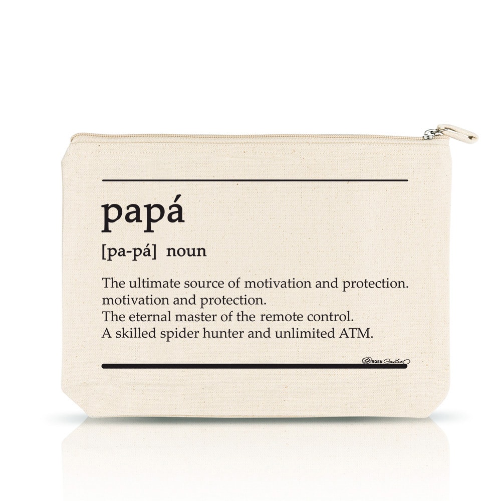 Neceser Canvas Natural Papá